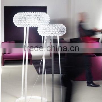 Hot sell transparent caboche floor lamp for Big Hall