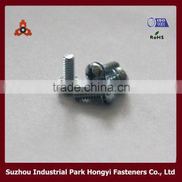 Philips Cross Pan Head Screw In Grommets Assemble Fasteners Carbon Steel Grade 4.8