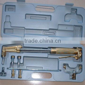 Gas cutting torch with box