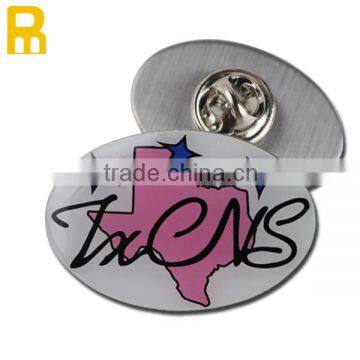 High quality 4C printing pin badge