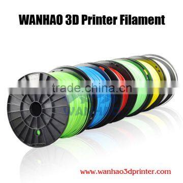 WANHAO manufactured 1.75mm ABS material filament 330m without bubble