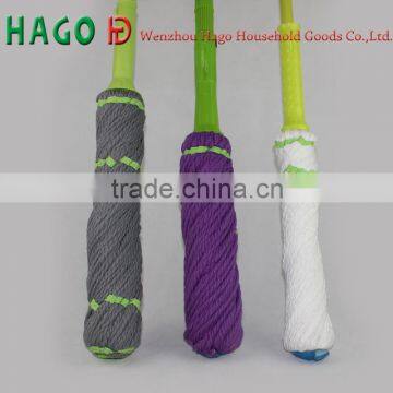 Twist floor mop fibre cloth mop iron painted handle 120cm