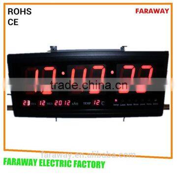 3" Large led hospital clock, school clock, station clock