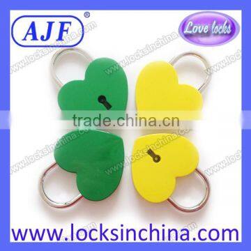 Big heart shape lock with heart heart key,nice for wedding and valentine's day