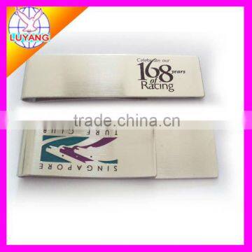 CUSTOMS metal money clip LYLP-026 for promotion gift