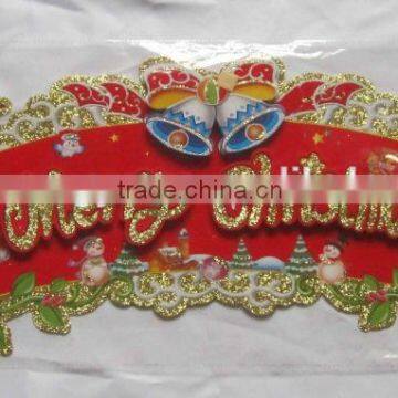 300gsm Christmas Paper Wall Sticker photo-2