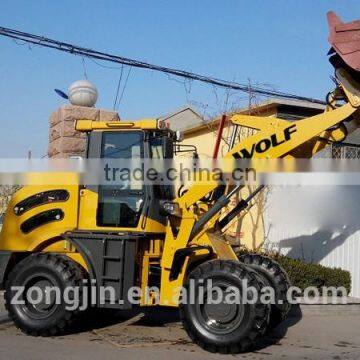 Qingdao Zongjin WOLF loader China 2 tons mini loader Hoflader radlader