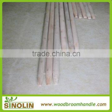 SINOLIN Natural wood sticks for snow shovel handle/long wood mop stick poles