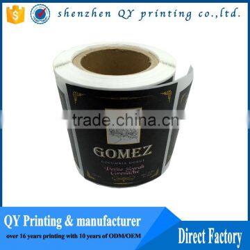 Custom Packing Canned Food Label, Frozen Food Label, Permanent Adhesive Food Label