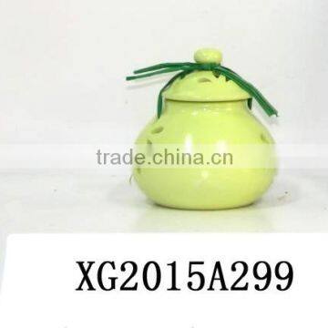 Pear shaped ceramic incense Sachets