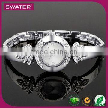 Best Selling Handmade Items Japan Movt Quartz Watch Diamond Stainless Steel