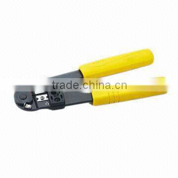 network communication tool plastic handle crimping plug