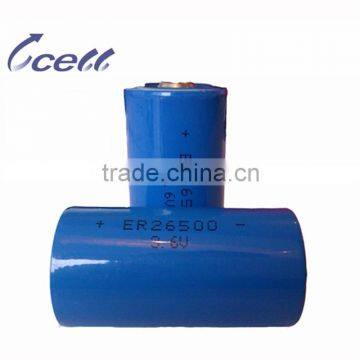 ER26500 3.6V C 9000mAh battery packs