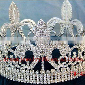 fashion magnetic kings rhinestone crown