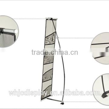 Mesh Double Literature Display Stand For Exhibition