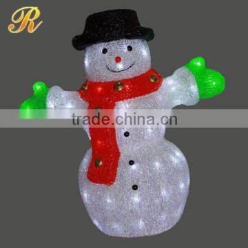 Wedding decorative led outdoor snowman