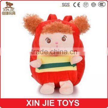 Nice Design Cartoon Doll Plush Backpack Customize Plush Backpack Hot Sale Plush Material Backpack photo-5