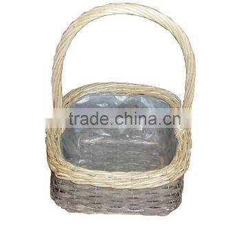 wholesale stylish willow flower pot