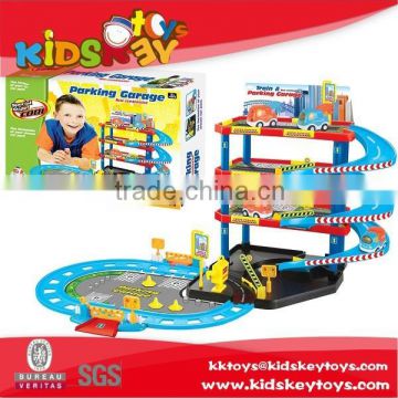 New type child toy cartoon car toys kids parking garage toy