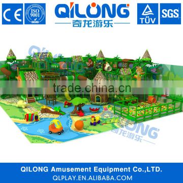 kids cheap indoor playground equipment with ball pool slide for sale