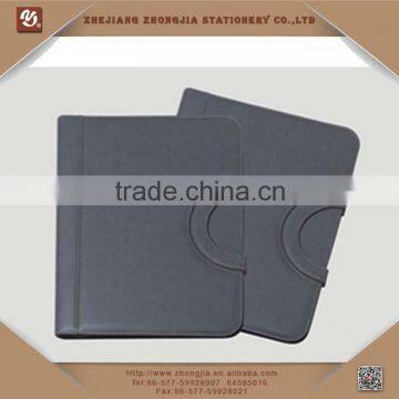 pu leather portfolio with handle