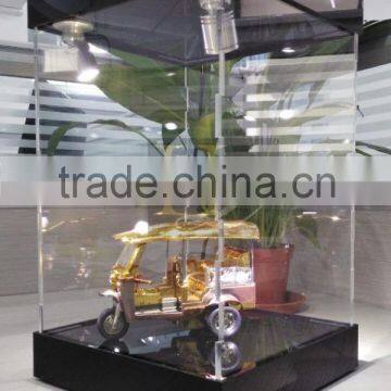 Top Grade Counter Top Led Illuminated Toys Dolls Knock-down Packing Acrylic Display Case photo-2