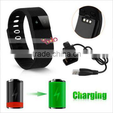 TW64 Pedometer Smart Bracelet Bluetooth Health Sleep Monitoring Black photo-5