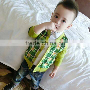 Online Korea Style Children Clothes Frock Designs Cotton Coat For Wholesale