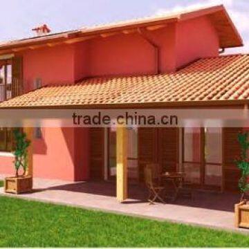 Modern and Elegant Mediterranean Style Wooden Prefab House