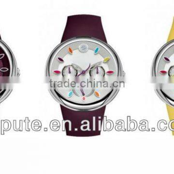 Colorful Fashion Silicone Sports Wrist Watch 2013 lp028