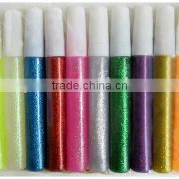 DIY 10 PC Glitter glue New design kids art painting non toxic glitter glue