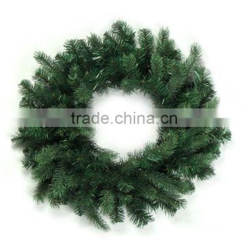 Factory manufacture artificial Christmas door wreaths artificial grass wreath wholesale