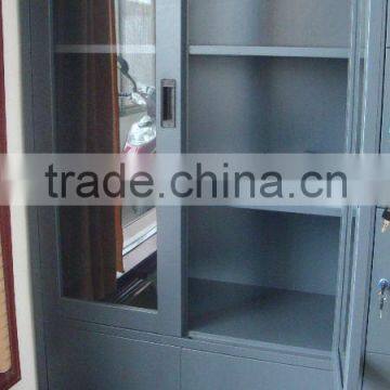 GLASS DOOR FILING CABINET