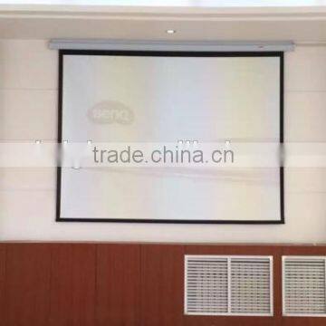 hdmi projector screen roll up projection screen