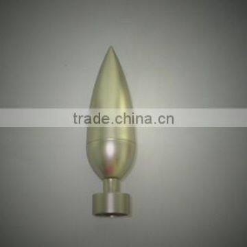 zinc alloy curtain rod cap