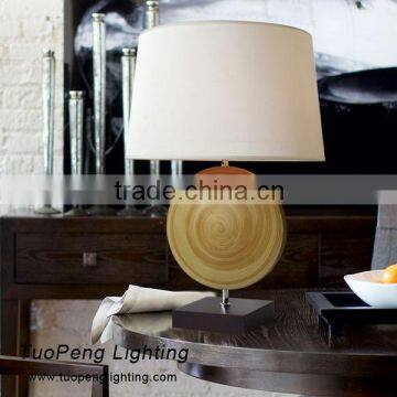 Solid Wood funky table lamps