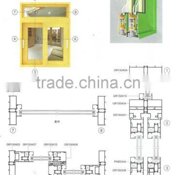 High quality energy-saving and lifting sliding aluminium door TFFA-69