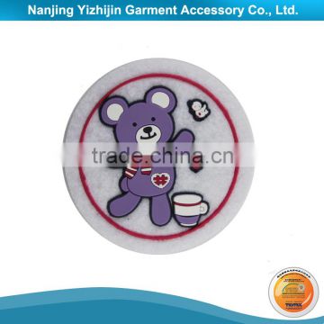 ECO Friendly Material Printing Rubber Label for Garment