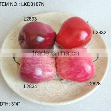 New Decorative high-simulation foam artificial apple for sale