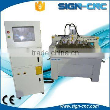 Multi spindle cnc router wood carving machine price 4 axis woodworking