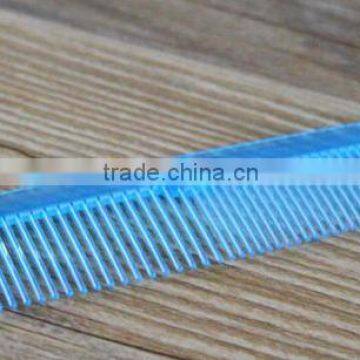 blule hotel plastic comb for hotel in blue