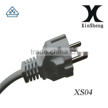 Germany VDE approval schuko plug straight type