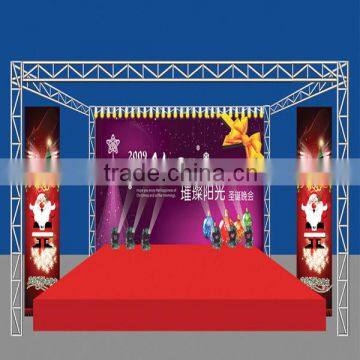 Hot Selling cheap lighting truss stage for party ,exhibition ,concert,outdoor events