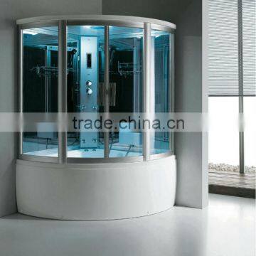 FC-102 wet indoor steam room with tray shower enclosure outdoor steam room abs tray new model shower cabin outdoor steam room