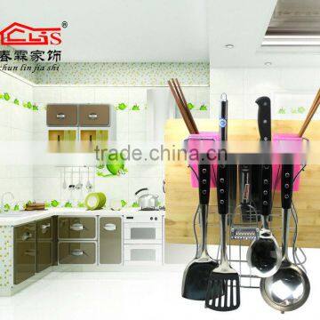 Kitchen Cutting Chopping Board & Knife Rack Cf-107