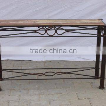 Industrial Console Table
