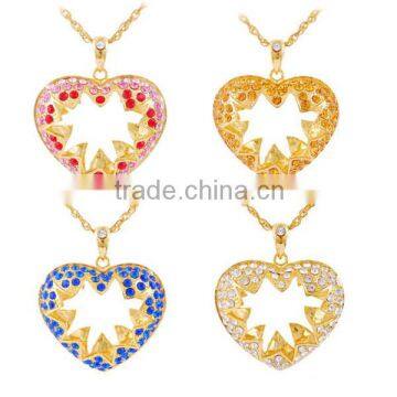 Metal Alloy Bear Cat Animal Children Pure Gold Necklace photo-4