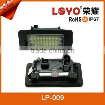New led license plate light for trucks