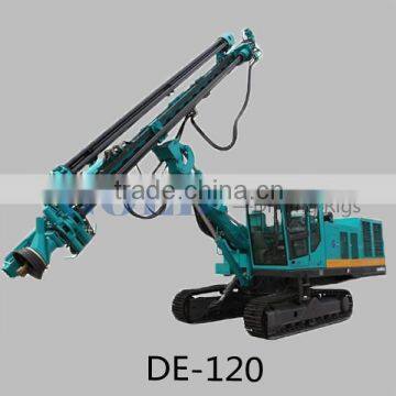 Portable hot sale DTH drilling rig DE120 Integrated rock drilling machine