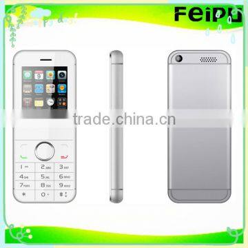 hot selling stylish 2.4" lcd screen ultra-slim OEM cheap feature mobile phone for south america